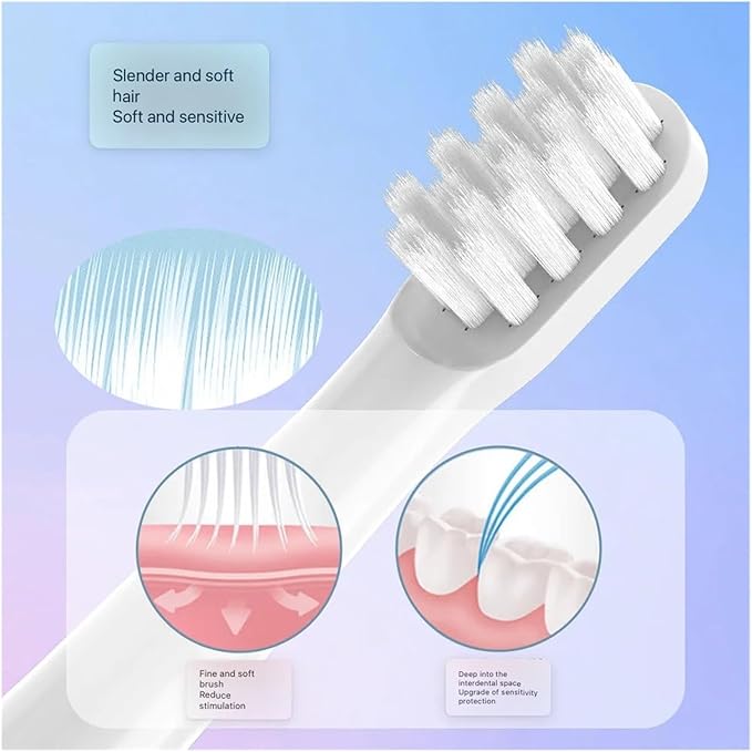 Compatible for 10pcs Replacement Toothbrush Heads