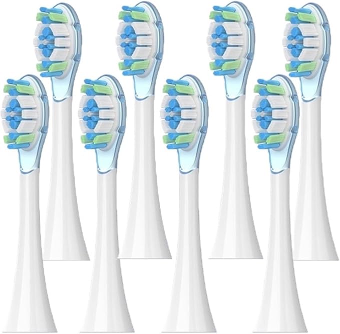 Practical Replacement Heads Fit MES610 MES609 Daily Cleaning(Blue)