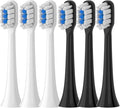 Replacement Brush HeadsCompatible for Mijia T301 T302 T501 /501CSonic Electric Toothbrush Head Soft Bristle Nozzles(T301-302-WH3BK3)