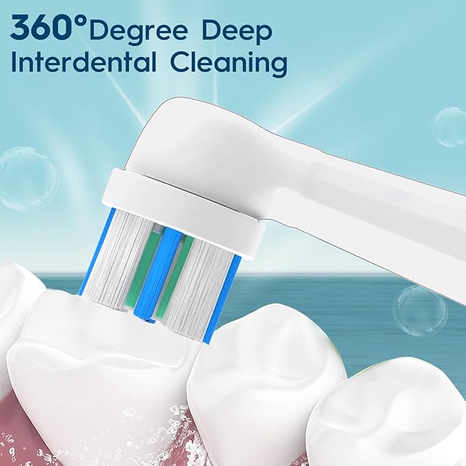 Replacement Heads Compatible with Oral B iO 3 4 5 6 7 8 9 10 Series Electric ToothbrushToothbrush Heads Compatible with Braun Oral B iO Replacement Heads with Medium Bristles10 Pack