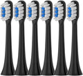 T301 T302 T501 /501CSonic Electric Toothbrush Head Soft Bristle Nozzles(T301-302-BK-6Pcs)
