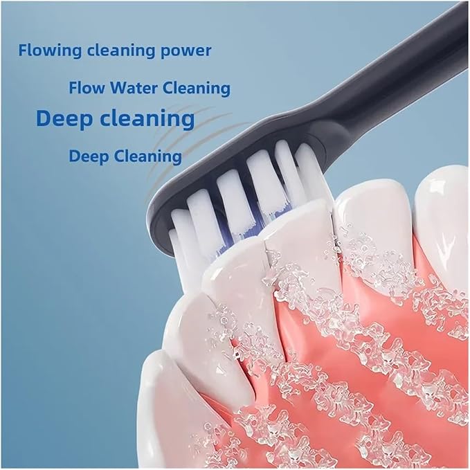 Compatible Toothbrush Head T700 Sonic Electric Waterproof Soft Health Replacement Bristles 4/6Pcs(6pcs)