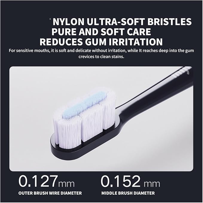 Toothbrush Head Compatible for T700 Electric Waterproof Soft Health Replacement Bristles 4/6Pcs(6pcs)