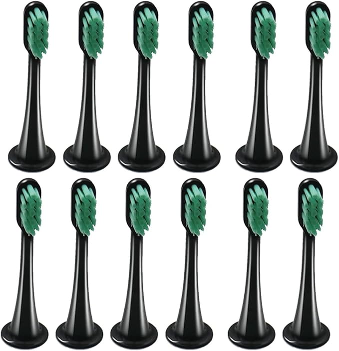Replacement Brush Heads ForCompatible for Xiaomi Mijia SOOCARE X1 X3 Sonic Electric Toothbrush Head Clean Sensitive for SOOCAS X5(12 PCS)