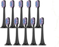 5/10PCS Replacement Brush Heads Compatible for Mes604 Sonic Electric Toothbrush Bristle with Caps Sealed Pack(10Pcs Adapts to T700)