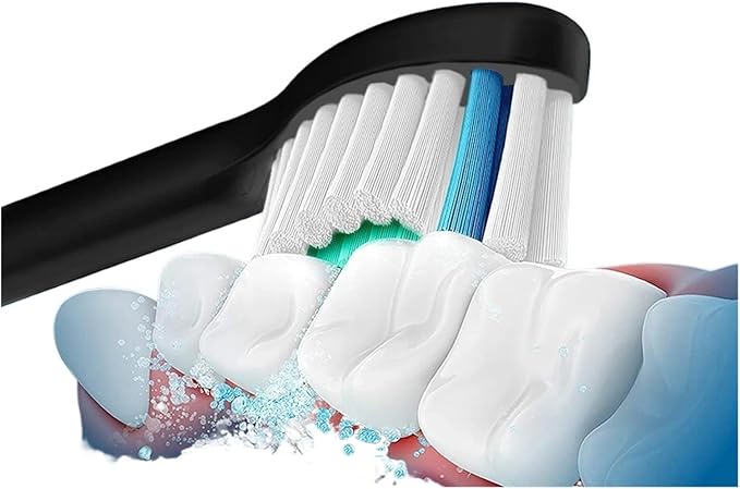 8 Pcs Replacement Toothbrush HeadsCompatible for Philips Sonicare Diamond Clean Electric Brush Head Hx6920 4100 5100 6100 1100