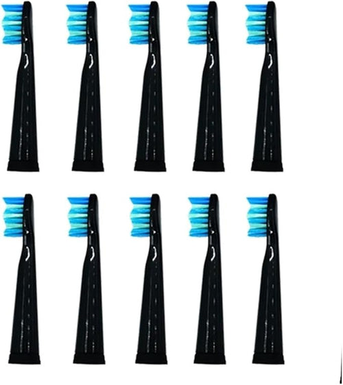 10pcs Electric Toothbrush Heads Replacement (10 Heads) Compatible for SG910/507/958/515/949/575/551(10pcs Replacement w)
