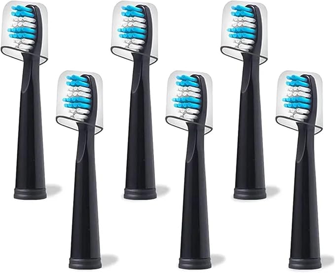 Replacement Toothbrush HeadsCompatible with Seago Electric SG507 and Compatible with Fairywill FW507(White 12 Pieces)