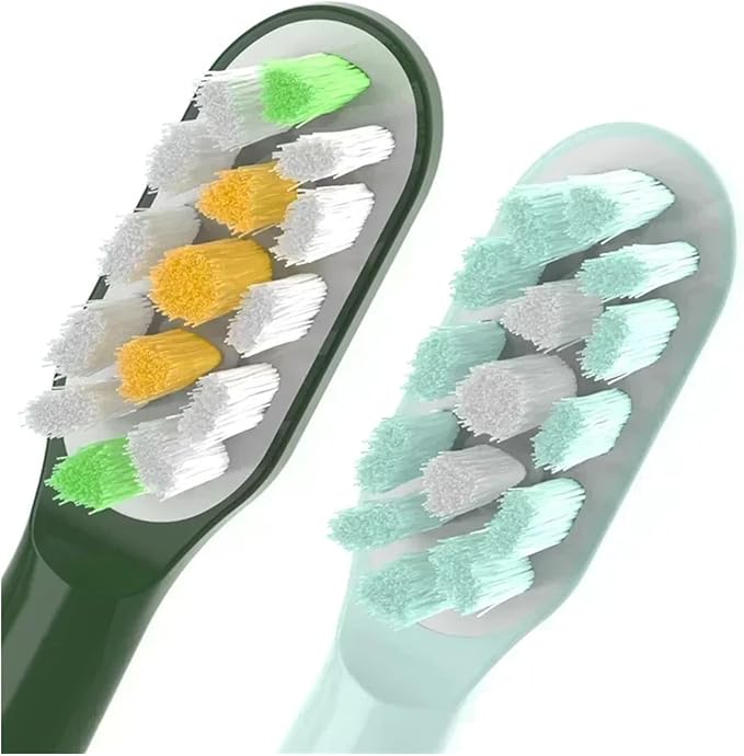 4/6PC Sonic Electric Toothbrush Heads Compatible for X3/X3U/X5 Soft Bristle Brush Vacuum Sealed Packed(6MintGreen)