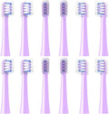 Replacement Toothbrush Heads Compatible for Colgate Hum Refill Head(Purple)