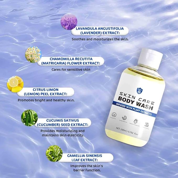 2PCS Skin-Nourishing &amp Beautifying Body Wash A GentleRefreshing Body Wash for Nourishing SofteningMoisturizing and Cleansing Skin