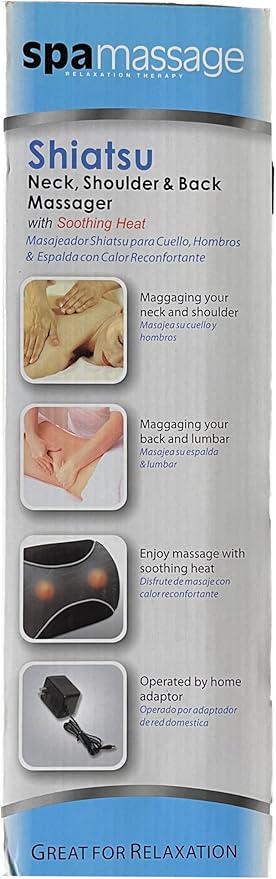 Spa Massage Neck Shouldr &amp Back Massager