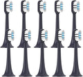 10pcs Replacement Brush Heads Compatible for T300/T500/T700 Toothbrush Soft Bristle Nozzles
