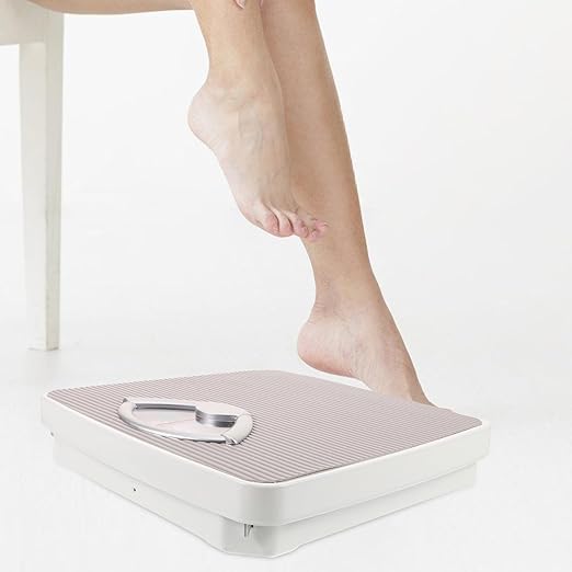 minkissy Mechanical Weight Scale Body Portable Bathroom Scale for Accurate Measurements and Compact for Home Use