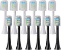 Replacement Brush Heads Compatible for SOOCAS X3U/X3Pro/X5/V1/D2/D3 12pcs Bristle Electric Toothbrush(SHUSHI-WH6BK6)
