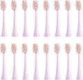 Compatible for FLYCO FT7105/FT7106/FT7108/FT7205/TH01 Electric Toothbrush Replacement Heads Soft Bristle Nozzles4-16pcs(16 Pink)
