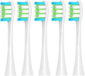 5pcs Replacement Brush HeadsCompatible for Toothbrush Heads for Oclean X Pro Digital X Lite X10 X Ultra Air2 F1(5 White)