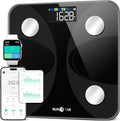 Scale for Body Weight and Fat Percentage RunSTAR Digital Accurate Bathroom Smart Scale with Large Display FSA&ampHSA Eligible 13 Body Composition Analyzer Sync App