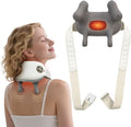 Shiatsu Back and Neck Massager with Heat Cordless Shoulder Massager Pillow Rechargeable 6D Kneading Neck Massage Pain Relief deep Tissue Gifts for Men Women Mom Dad