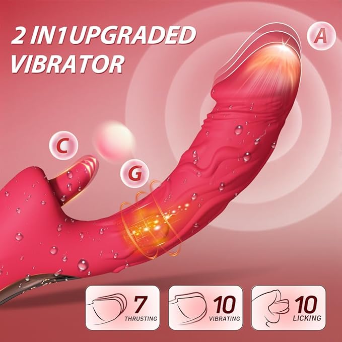 MKBJ-L8 Gifts for Her Adult Toys Tools for Women Pleasure 10 Powerful Mode Massager Gifts Soft for Thrusting Electric Massager Tool