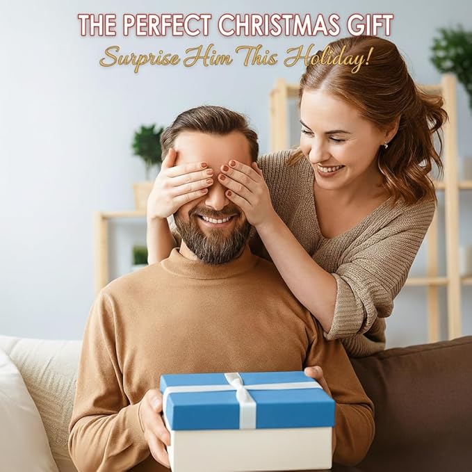 Eye Massager with Heat Bluetooth Smart Off for Eye Relaxing Migraine Stress Relief Improves Sleep Comforts Dry Eyes Tired Puffy Eyes. Gift for Birthday Father’s Mother’s Day Men Women