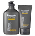Chassis Essentials Combo - Shower Primer and Restoration Cream - Deep Cleaning Body Wash and Moisturizing Skin Protectant