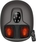 2026 Upgrade FSA Eligible HSA Foot Massager Shiatsu Foot Massager Machine with Heat and Compression for Plantar Fasciitis Neuropathy Remote Control Gifts Size 14