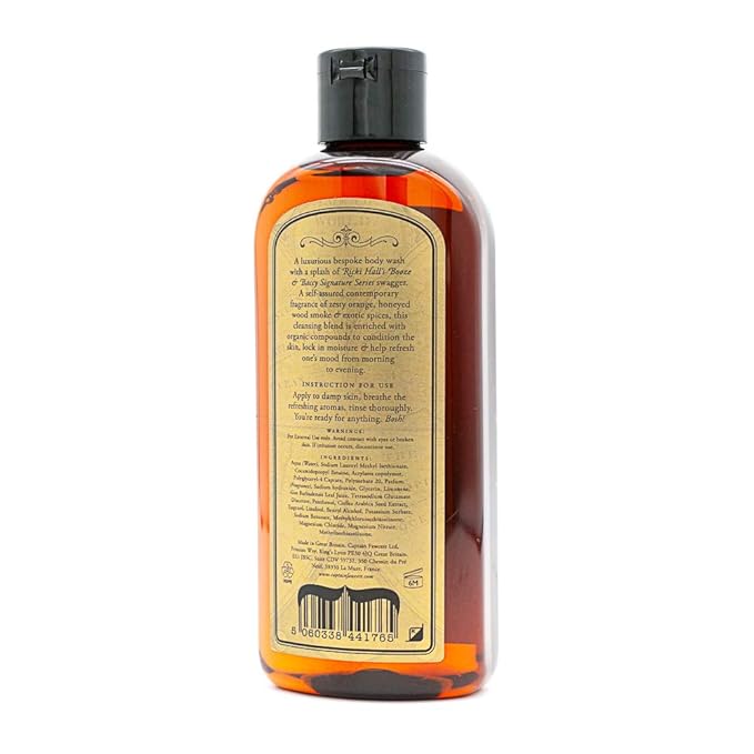 Captain Fawcett's Ricki Hall's Booze and Baccy Body Wash (250ml/8.45oz)