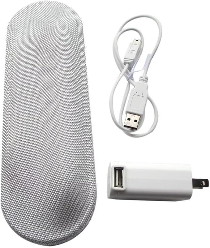 HX9210 Travel Charger Case w/AC Charger+USB Cable Replacement for Philips Sonicare DiamondClean Sonic Toothbrush HX9382HX9372HX9362HX9360(Gray-Green)