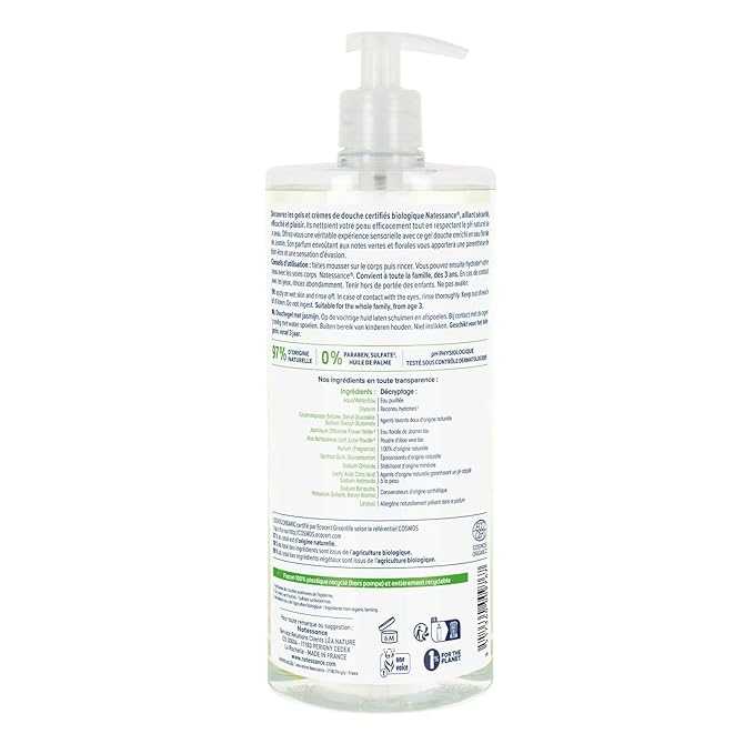 Natessance Jasmine Shower Gel 1L