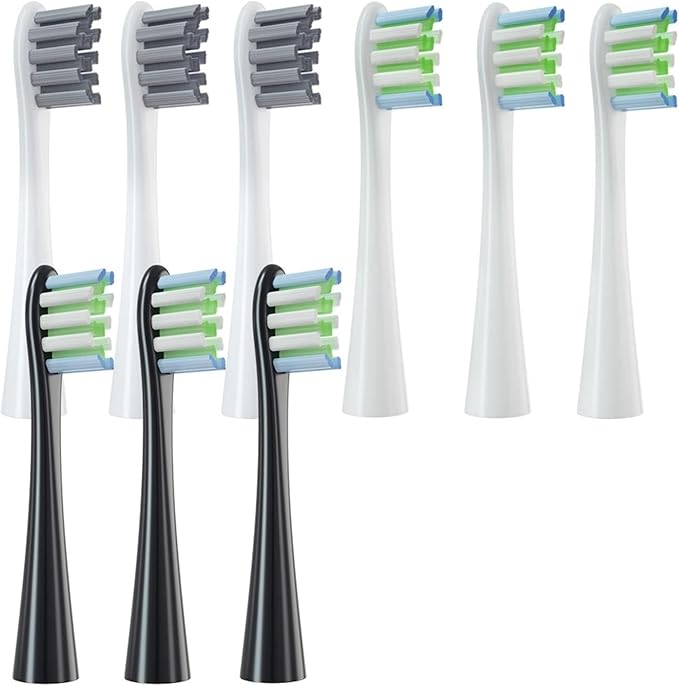Replacement Brush HeadsaCompatible for Oclean Flow/X PRO Elite/X /F1/Z1/One/ Air2 Sonic Electric Toothbrush Nozzles(3B 3H 3HUI)