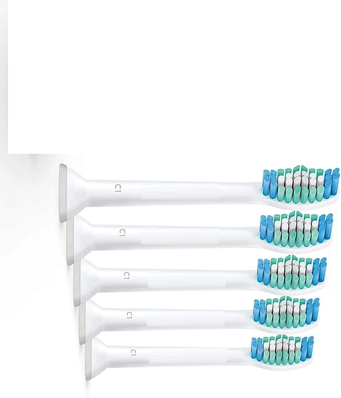 5 Pack C1 Toothbrush Brush Heads Replacement for Sonicare Simply Clean