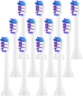 12pcs Replacement Toothbrush HeadsCompatible for Soft Brush Head 4100 6500 6100 7500(12PCS Purple)
