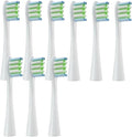 9PCS Replacement Brush HeadsCompatible for Oclean Flow/X PRO /F1/Z1/One/ Air2 Sonic Electric Toothbrush Nozzles Soft(9 BOC)