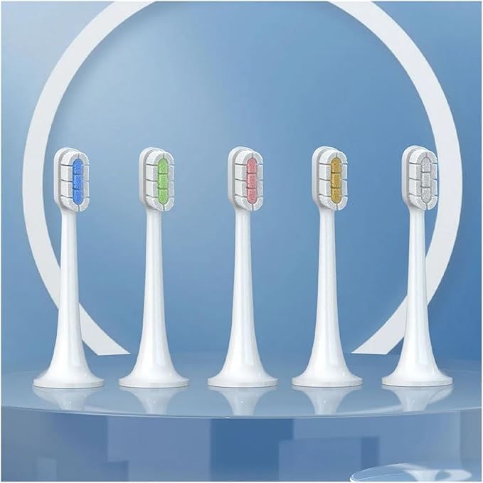Compatible for with Electric Toothbrush Head T300/T500 Compatible DDYS01SKS/MES601/T700 Replacement MES602/604(Clean OG3 GN3)