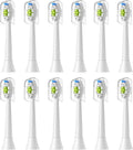 4/8/12/16pcs Replacement Toothbrush Heads Compatible for with Brush Head 4100 6500 6100 7500 5300 1100(12pcs White)