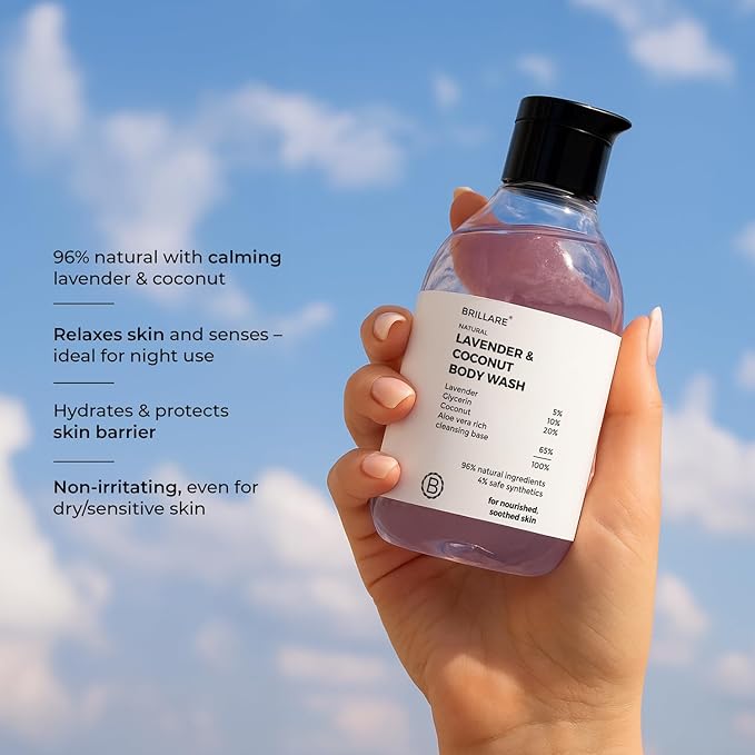 BRILLARE Lavender &amp Coconut Body Wash