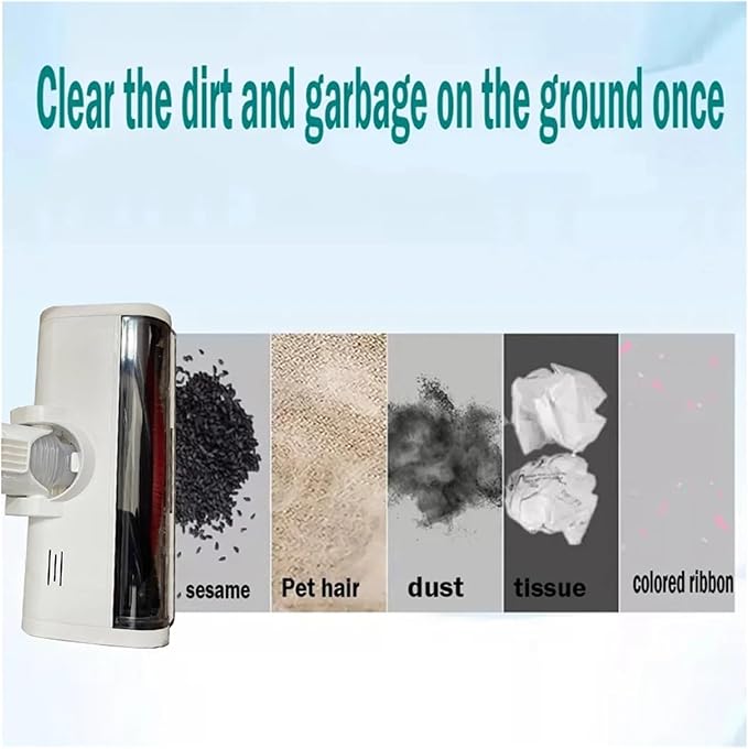 Compatible with Xiaomi K10/G10 1C and Dreamy V8/V9B/V9P/V11/G9. Electric Floor Brush Head with Built-in Light