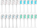 20Pcs Electric Toothbrush Head Compatible for T300 T500 T700 Replacement Universal Suitable(B-Size L)