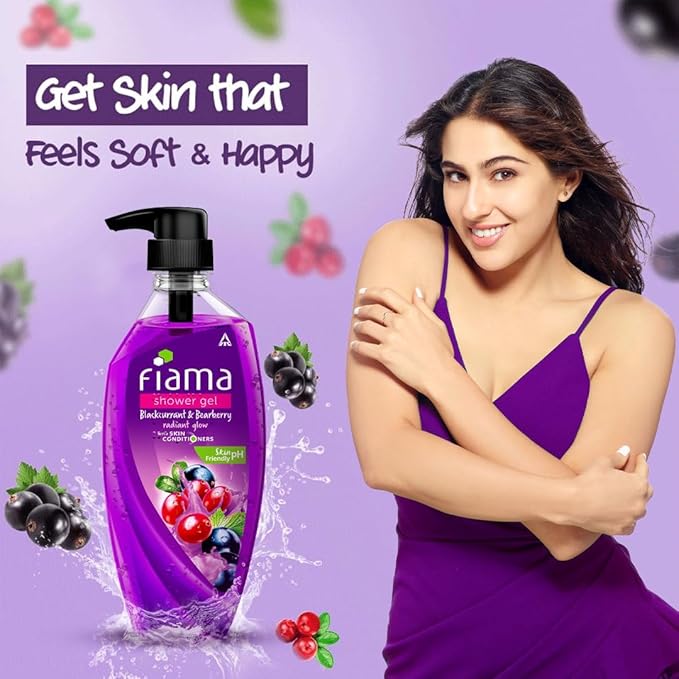 Fiamma Blackcurrant &amp Bearberry Body Wash Shower Gel 500ml