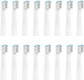 for N1 N2 RTX2103 SN301 Electric Toothbrush Replacement16pcs(16pcs White)