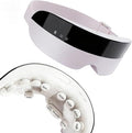 DAROMA Eye Massager with Heat &amp Steam 3-in-1 Steam Eye Mask for Dry Eyes Adjustable Mist &amp 4 Massage Modes 14 Soft Silicone Heads Music &amp Gift