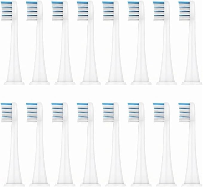 Kids Replacement Electric Toothbrush HeadsCompatible for Philips HX6042 HX6032 HX6311 HX6312 HX6322 HX6321 HX6320 HX63404/8/16pcs(16PCS)