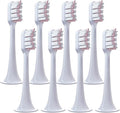 8pcs Replacement Toothbrush Heads Compatibility for T300 T500 Sonic Teeth Brush Mijia Nozzles(8 Pink)