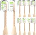 10Pack Toothbrush Replacement HeadsCompatible for Philips One Series Sonicare Rechargeable HY1200/06 BD1003/AZ(Pink)