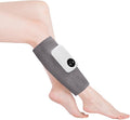 Air Compression Leg Massager Cordless Calf Massager with Heat Air Compression Leg Massage for Circulation and Pain Relief Gifts for Dad Mom Men Women Gray (Single)