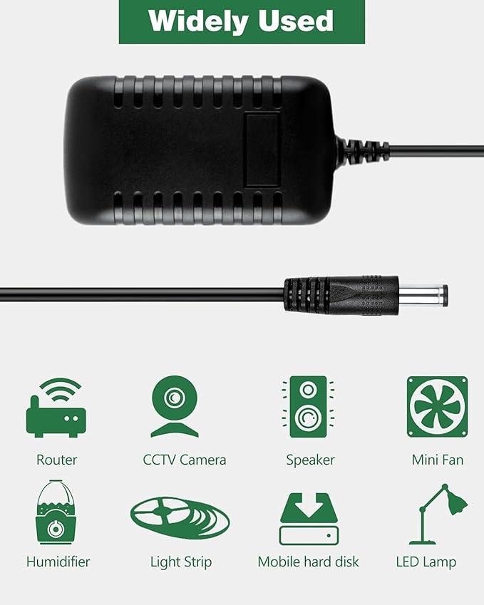 24V AC Adapter Compatible with Dabool Pro Model Mini Massage Gun Sonic Deep Tissue Massager