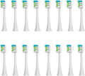 Replacement Toothbrush HeadCompatible for SOUNESS Electric SN903/SNK01/SN601/SN801/ST903/ST901/ST905/ST802/SN-P1(16white Whitening)
