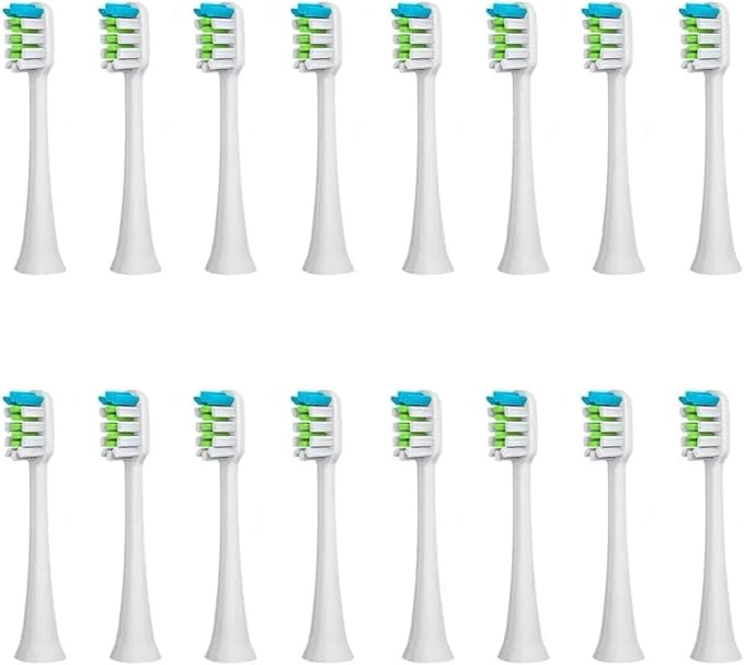 Replacement Toothbrush HeadCompatible for SOUNESS Electric SN903/SNK01/SN601/SN801/ST903/ST901/ST905/ST802/SN-P1(16white Whitening)