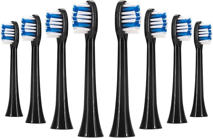 10pcs Replacement Toothbrush HeadsCompatible for S100 Smart Electric Heads